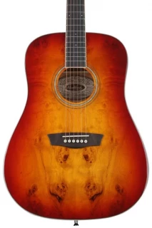 Washburn Deep Forest Burl D - Amber Fade