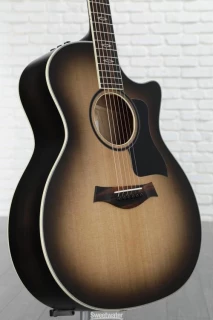 Taylor Limited-edition GAce-LTD Grand Auditorium - Transparent Black with Special Ebony Fingerboard