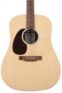 Martin D-X2E Dreadnought Left-Handed - Natural with Figured Koa