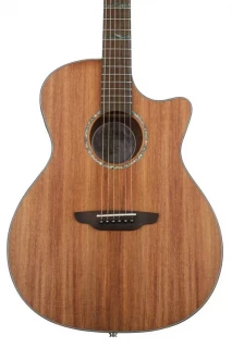 Luna High Tide Koa Grand Concert, - Satin Natural