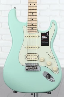 Fender American Performer Stratocaster HSS - Satin Surf Green with Maple Fingerboard