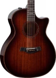 F-55E, Jumbo Acoustic-Electric Guitar - Antique Burst vs Custom Catch Grand Auditorium #41 Acoustic-electric Guitar