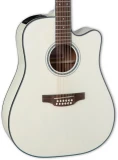 Takamine GD-35CE PW 12-string Dreadnought - Pearl White