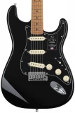 Fender American Ultra Stratocaster - Black with Roasted Maple Fingerboard, Sweetwater Exclusive