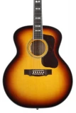 F-512E Maple Jumbo 12-string Acoustic-electric Guitar - Antique Sunburst