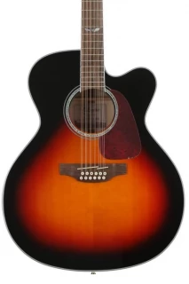 GJ72CE 12-String Acoustic-Electric Guitar - Brown Sunburst
