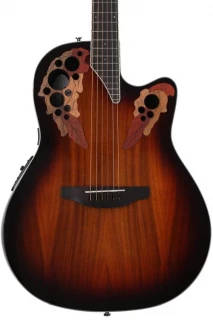 Ovation Celebrity Elite CE48P-KOAB Super Shallow - Koa Burst