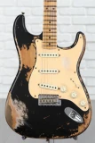 Fender Custom Shop Limited Edition Poblano Stratocaster Super Heavy Relic - Aged Black