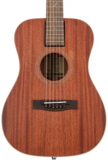 OF312 Overhead + Solid Mahogany Acoustic Guitar with Electronics - Natural