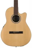 Applause AB24CC-4S Mid-Depth Classical Acoustic-electric Guitar - Natural Satin