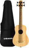 U-Bass Bamboo Acoustic-Electric Bass Ukulele - Natural