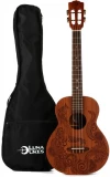 Luna Henna Dragon Mahogany Baritone - Natural