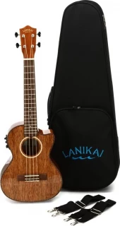 Lanikai MAS-CET All Solid Mahogany with Cutaway & Electronics