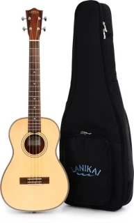 Lanikai SPST-B Spruce Solid Top, Morado Back and Sides - Baritone