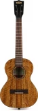 Americana Collection Soprano Acoustic/Electric Ukulele - Natural Exotic Koa vs KA-MG-T Tenor Ukulele - Spalted Mango