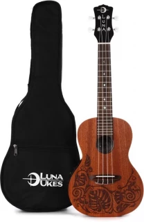 Luna Lizard Mahogany Concert A/E