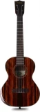 KA-PX-EBY-T Premier Tenor Ukulele - Exotic Ebony vs Novelty Pineapple Soprano Ukulele - Guacalele