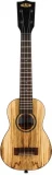 Vintage Mahogany Tenor Ukulele - Satin Natural vs KA-MG-SLNG Long Neck Soprano Ukulele - Spalted Mango