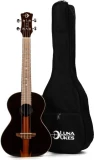 Tattoo Mahogany Soprano Ukulele - Satin Natural vs Ziricote Tenor Ukulele - Gloss Natural