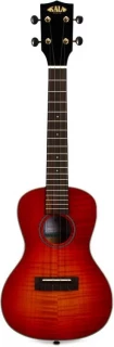 Kala Flame Maple Concert - Cherry Burst