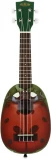 KA-SLNG Gloss Mahogany, Long-Neck Soprano Ukulele vs Novelty Pineapple Soprano Ukulele - Ladybug