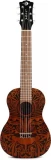 Luna Tribal Mahogany 6-String Baritone - Satin Natural