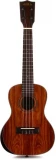 Solid Cedar Top Acacia 8-string Tenor Ukulele - Natural vs KA-PX-MACA-C Premier Exotic Macawood Concert Ukulele