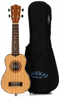 Lanikai CDST-S Cedar Solid Top Soprano - Natural