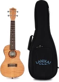 Lanikai FM-CETC Flame Maple with Electronics - Thin Concert