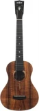 Bamboo Concert Ukulele - Satin Natural vs Elite Series Solid Koa Tenor XL Ukulele