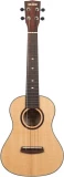 FM-CET Flame Maple Ukulele with Cutaway & Electronics - Tenor vs Elite Series Sitka Spruce Top Mahogany Tenor XL Ukulele