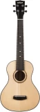 FM-CETC Flame Maple Ukulele with Electronics - Thin Concert vs Elite Series Sitka Spruce Top Myrtle Tenor XL Ukulele