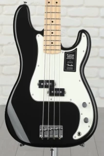 Fender Player Precision Bass - Black with Maple Fingerboard