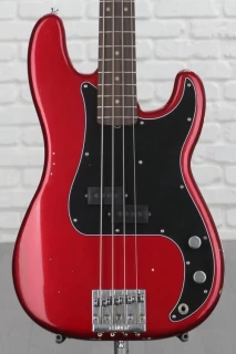 Fender Nate Mendel Precision Bass - Road Worn Candy Apple Red