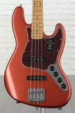 Fender Player Plus Active Jazz Bass - Aged Candy Apple Red with Maple Fingerboard