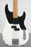 Fender Mike Dirnt Road Worn Precision Bass - White Blonde with Maple Fingerboard