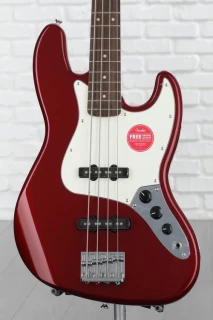 Squier Contemporary Jazz Bass - Dark Metallic Red