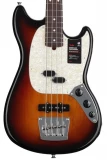 Fender American Performer Mustang Bass - 3-Tone Sunburst with Rosewood Fingerboard