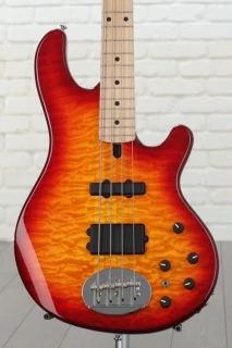 Lakland Skyline 44-02 Deluxe - Cherry Sunburst with Maple Fingerboard