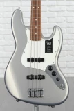 Fender Player Jazz Bass - Silver with Pau Ferro Fingerboard