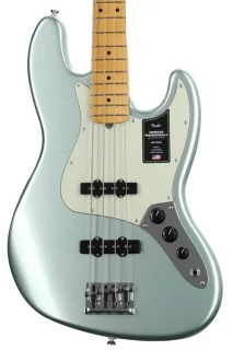 Fender American Professional II Jazz Bass - Mystic Surf Green with Maple Fingerboard