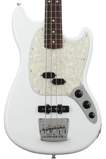 Fender American Performer Mustang Bass - Arctic White with Rosewood Fingerboard