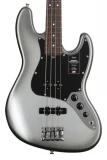 Fender American Professional II Jazz Bass - Mercury with Rosewood Fingerboard