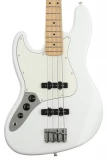 Fender Player Jazz Bass Left-handed - Polar White with Maple Fingerboard