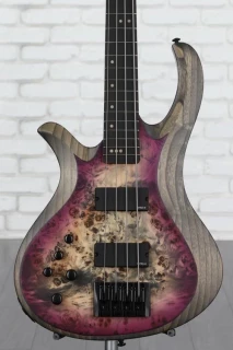 Schecter Riot-4 Bass Left-handed - Aurora Burst