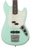 Fender American Performer Mustang Bass - Satin Surf Green with Rosewood Fingerboard