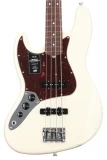 Fender American Professional II Jazz Bass Left-handed - Olympic White with Rosewood Fingerboard