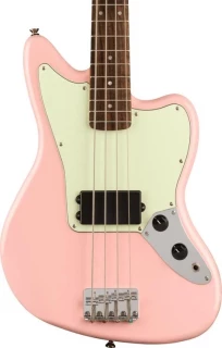 Squier Affinity Series Jaguar Bass H - Shell Pink, Sweetwater Exclusive