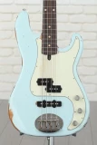 Lakland USA Classic 44-64 PJ Reliced - Sonic Blue, Sweetwater Exclusive