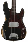Fender Custom Shop 1960 Time Machine Heavy Relic Precision Bass - Aged Black